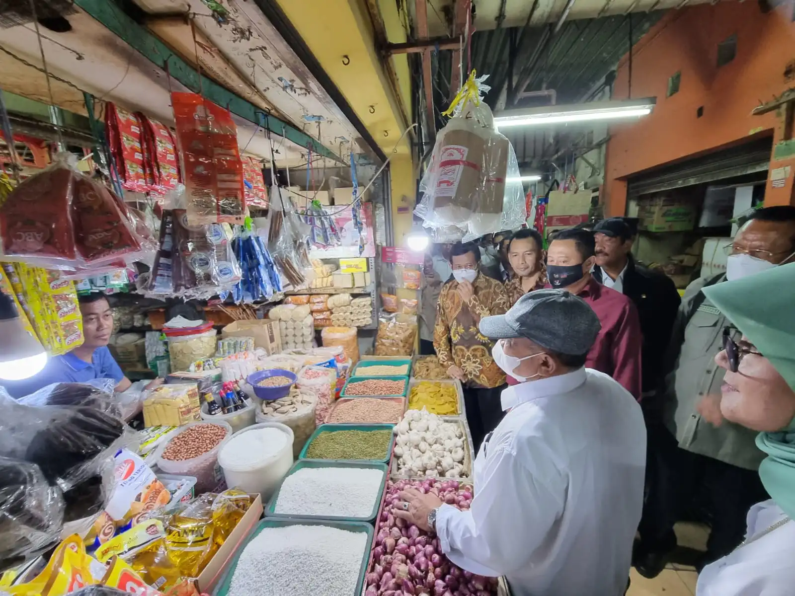 Komisi IV DPR RI Sidak Pasar Di Surabaya, Pasokan Pangan Stabil
