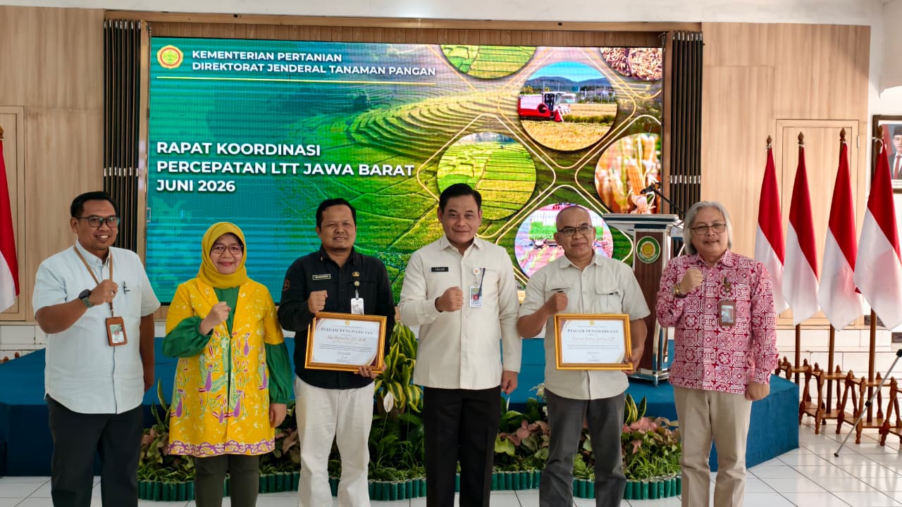 Dongkrak Produksi Padi, Kementan dan Pemprov Jabar Siapkan Strategi Khusus Kejar Target LTT Juni 2026