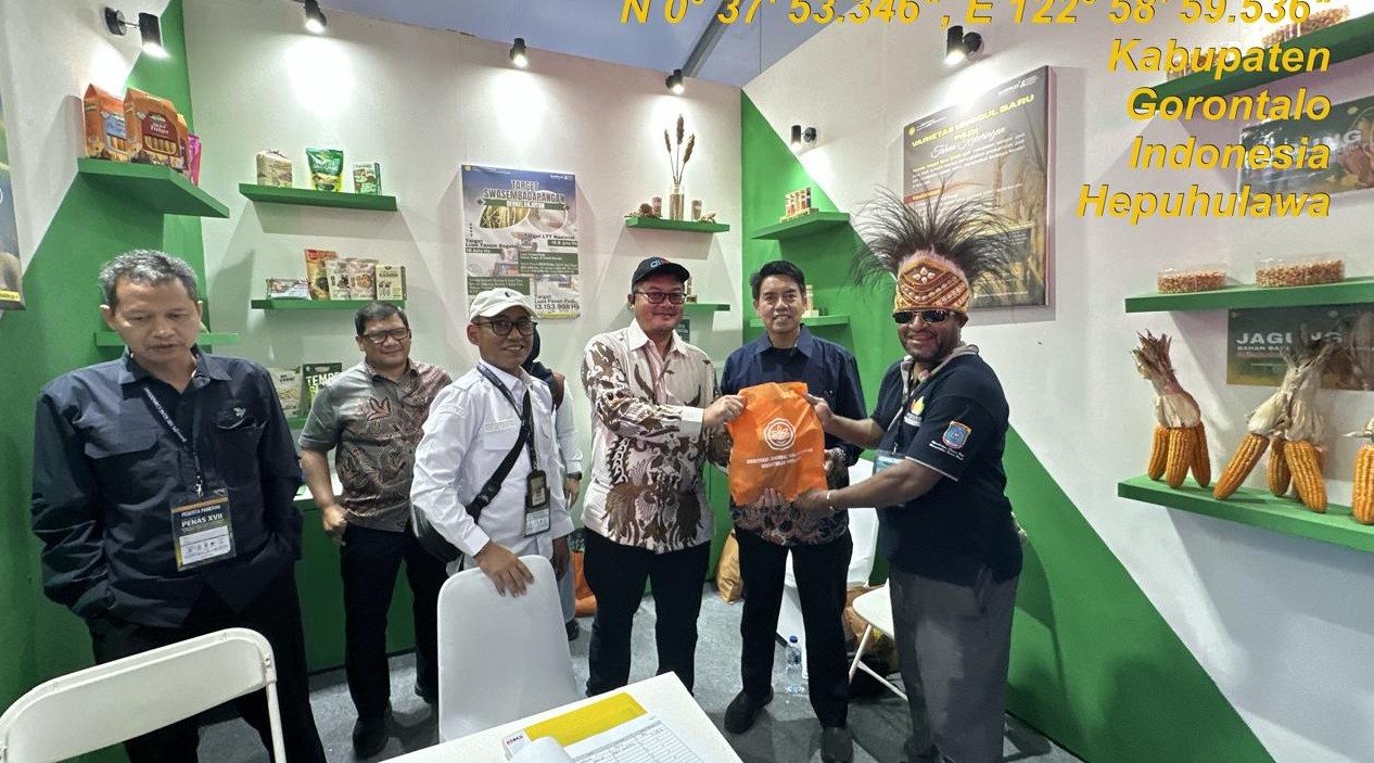 Ditjen Tanaman Pangan Tampilkan Inovasi Varietas Unggul dan Produk Olahan pada PENAS XVII Gorontalo